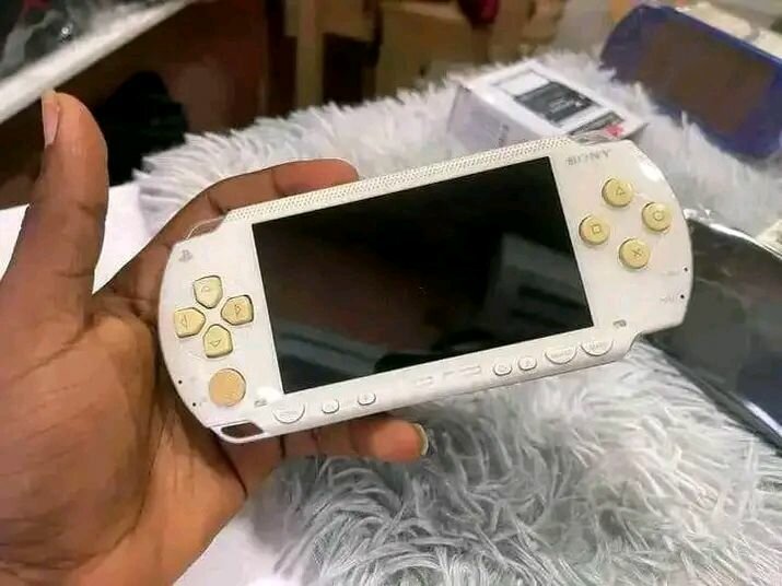 Console PSP Sony blanche