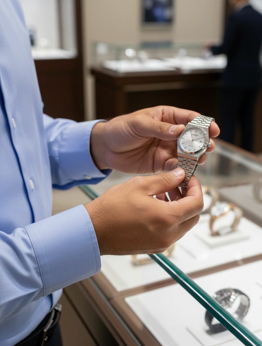 Montre Homme Élegante en Acier