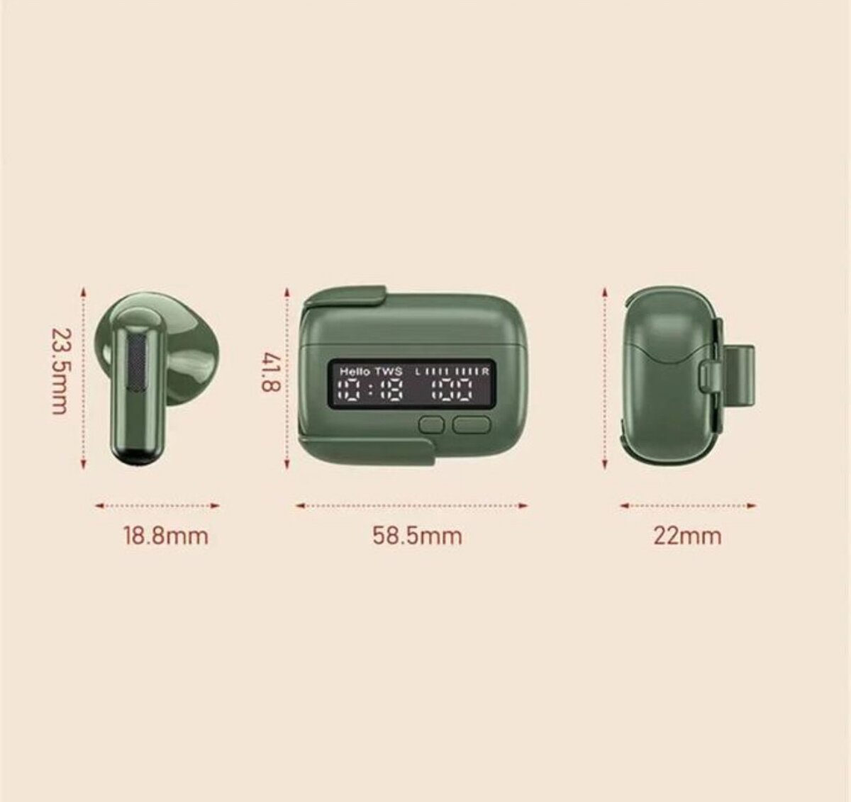 Écouteurs Bluetooth avec Écran