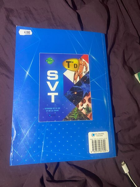 Livre SVT Terminale