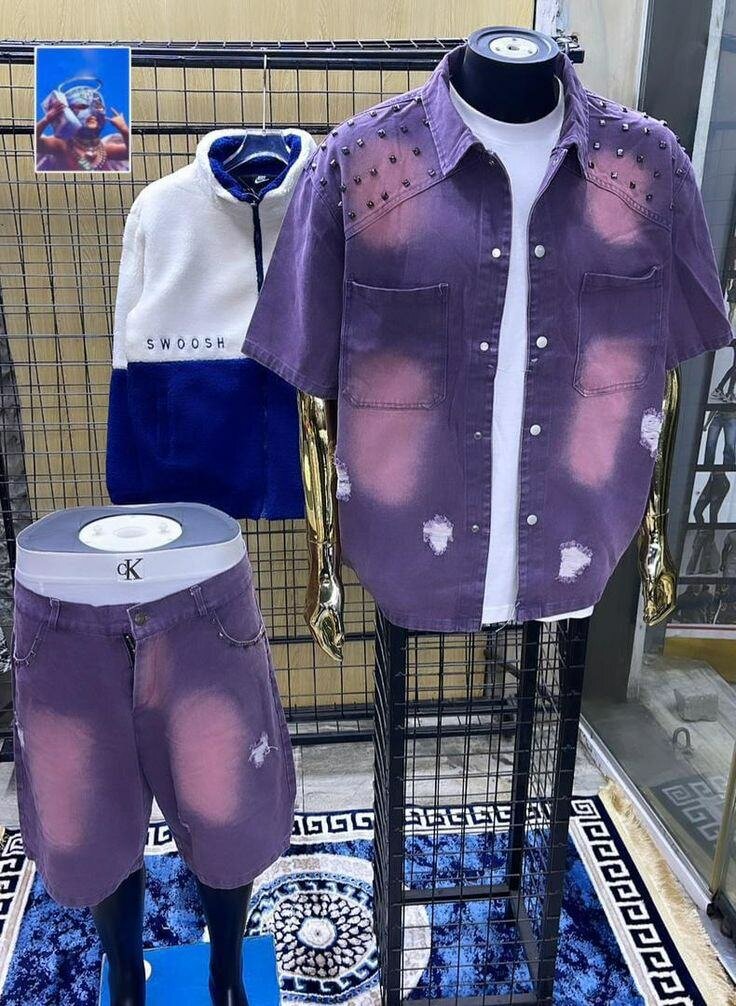 Ensemble denim stylé homme