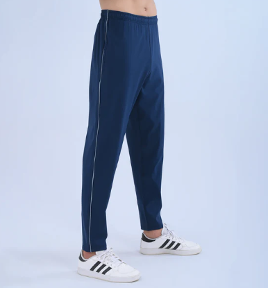 prussian blue Hydro Blend trousers