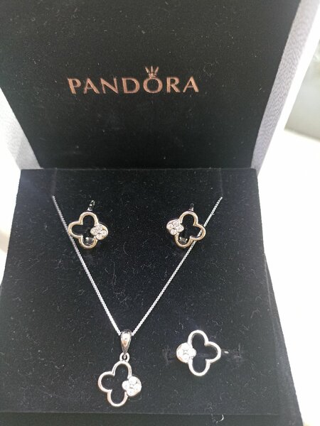Комплект Пандора серебро