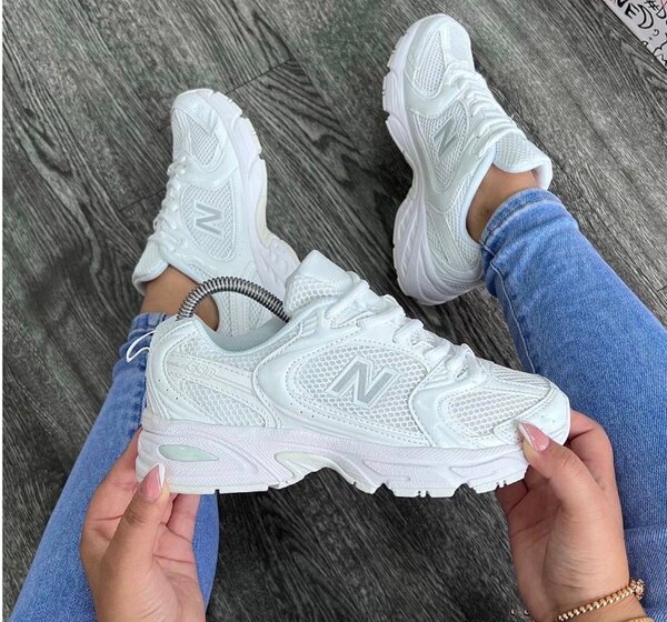 Baskets blanches tendance