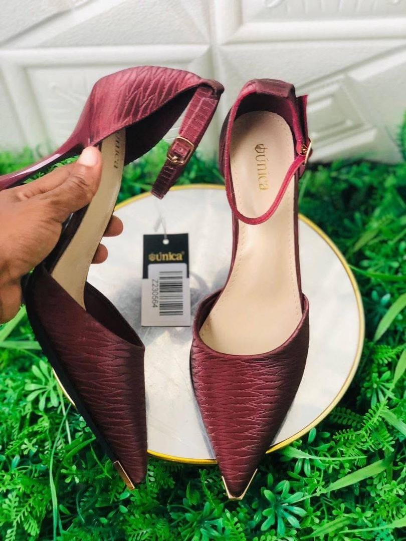 shoes leather with perforation