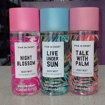 Brumes corps Pink In Sweet