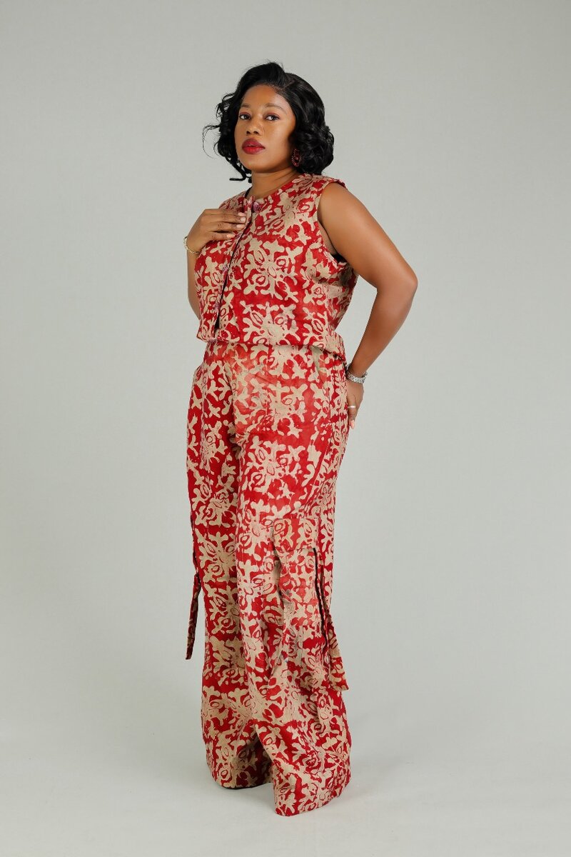 Ensemble haut pantalon cargo