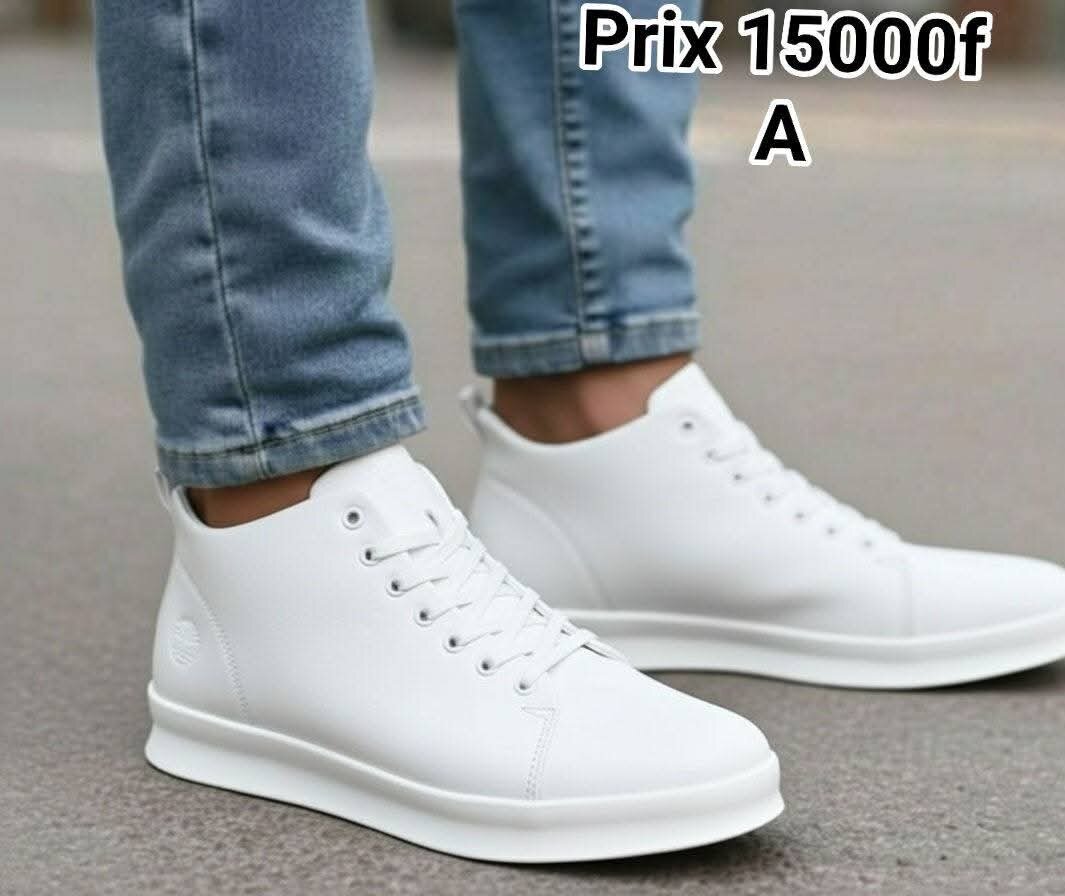 Sneakers montantes unisexes