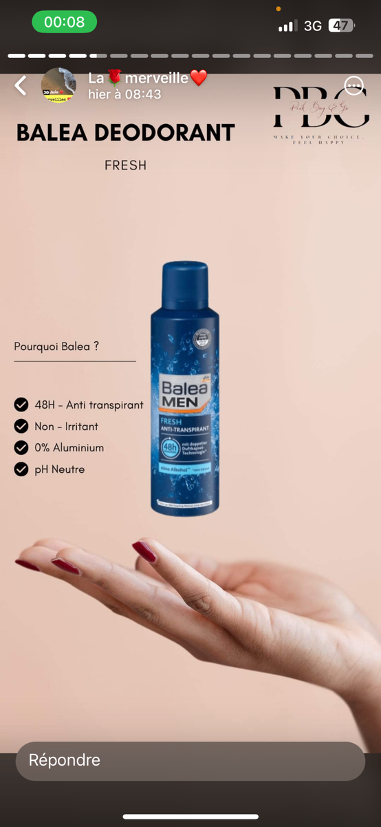 Déodorant balea