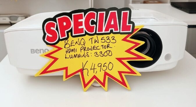 Benq Home Projector Lumens: 3300