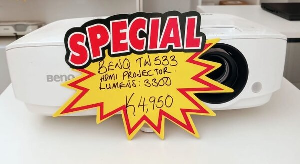 Benq Home Projector Lumens: 3300