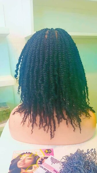 Perruque Torsadée Naturelle