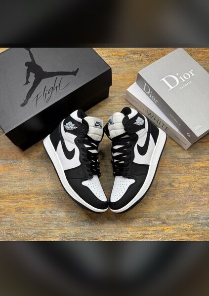 Baskets Air Noir et Blanc