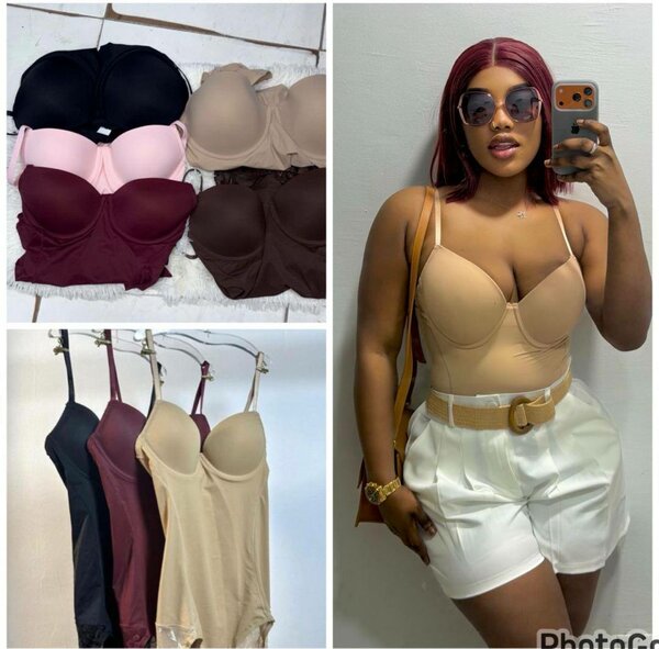 Body gainant soutien-gorge