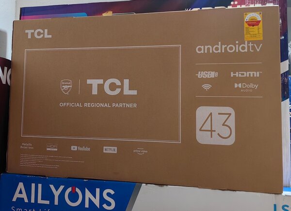 Tcl 43  inches Digital satellite Android TV
