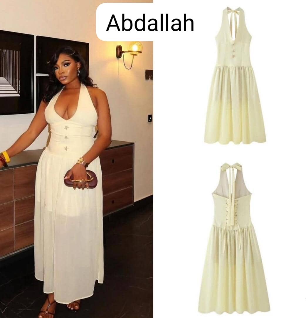 Robe élégante soirée femme