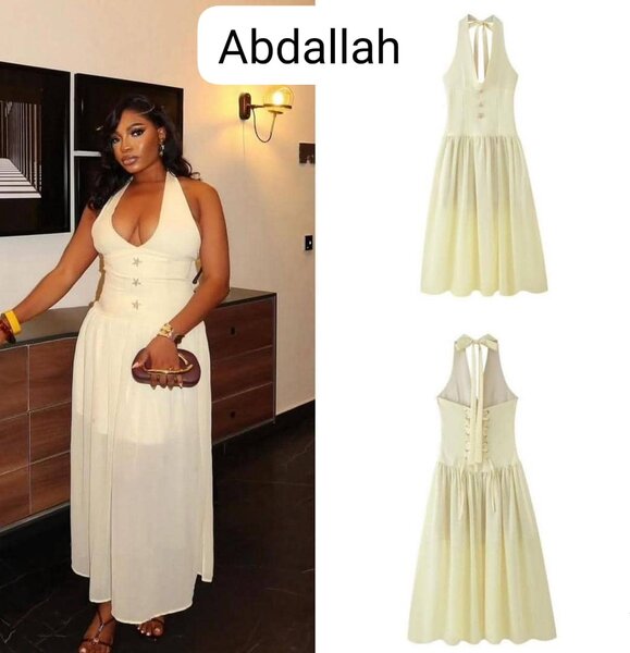 Robe élégante soirée femme