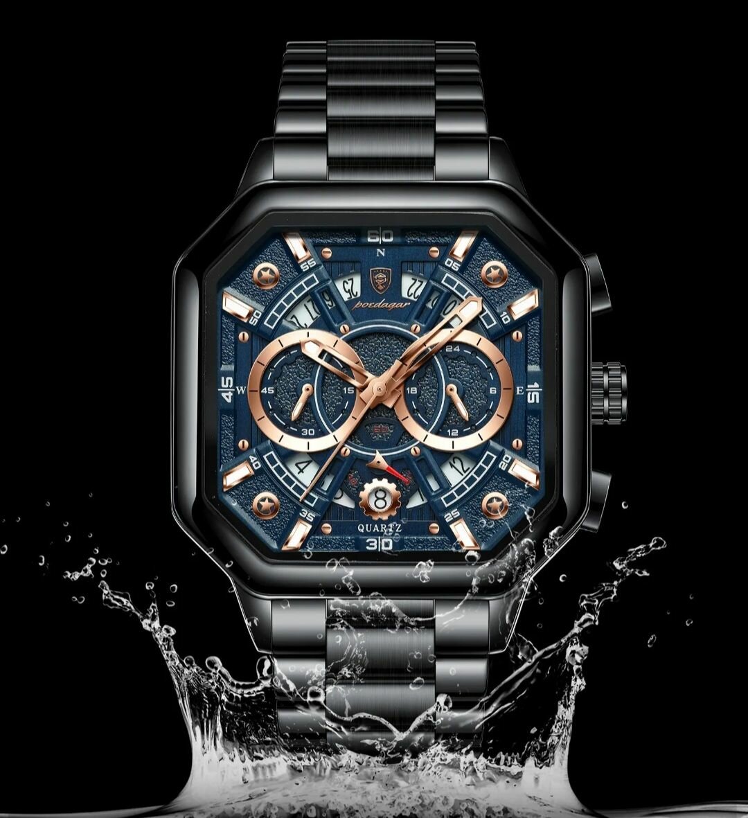 Montre Homme Chronographe Étanche