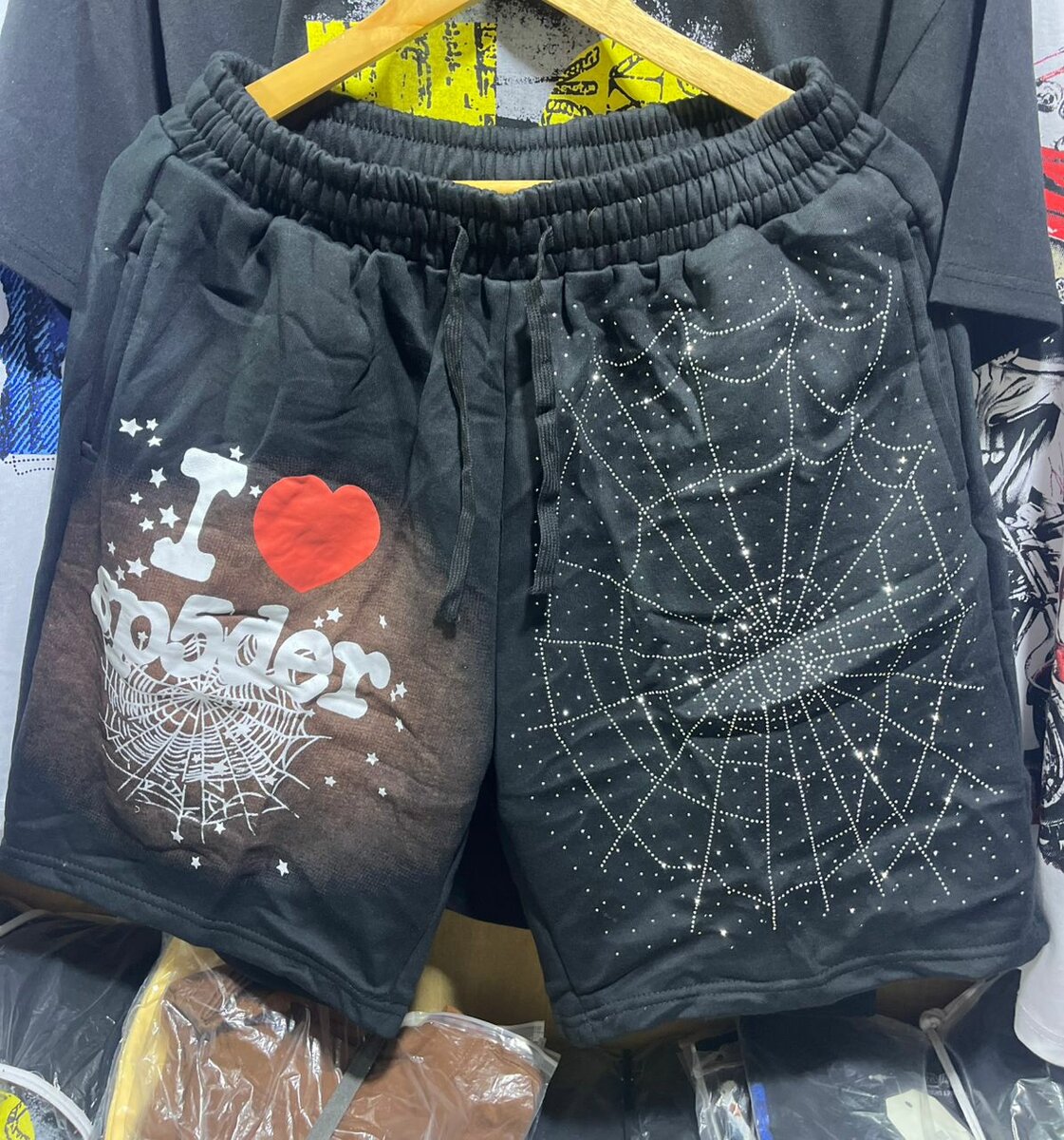 Shorts de sport à motifs