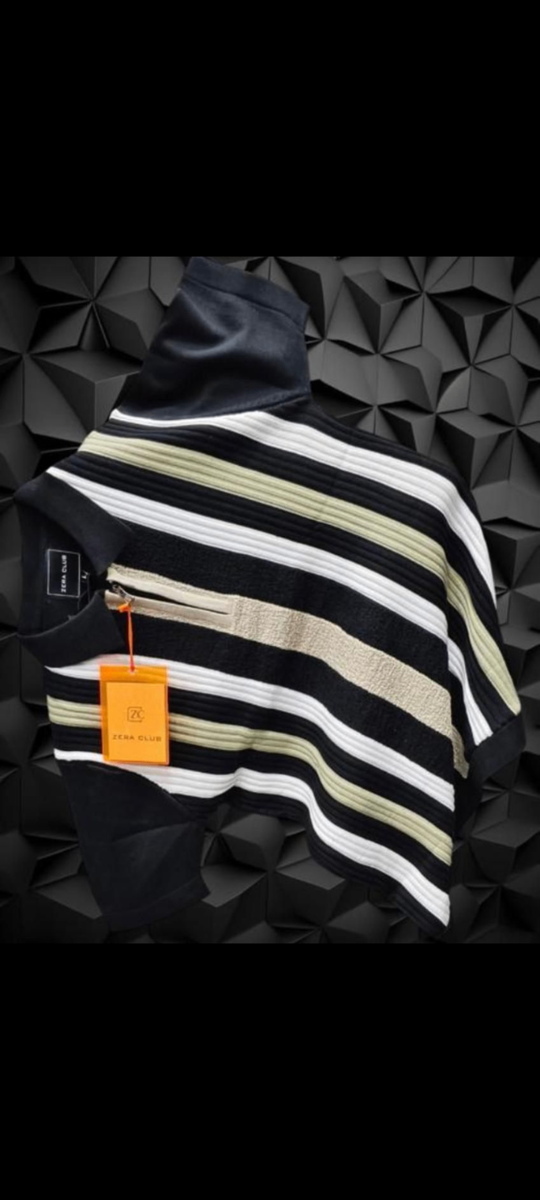 Pull rayé élégant