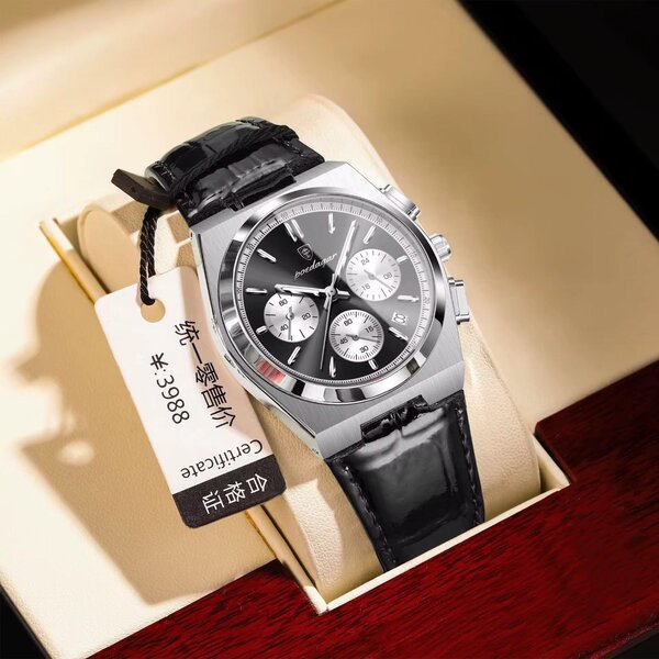 Montre de luxe chronographe homme