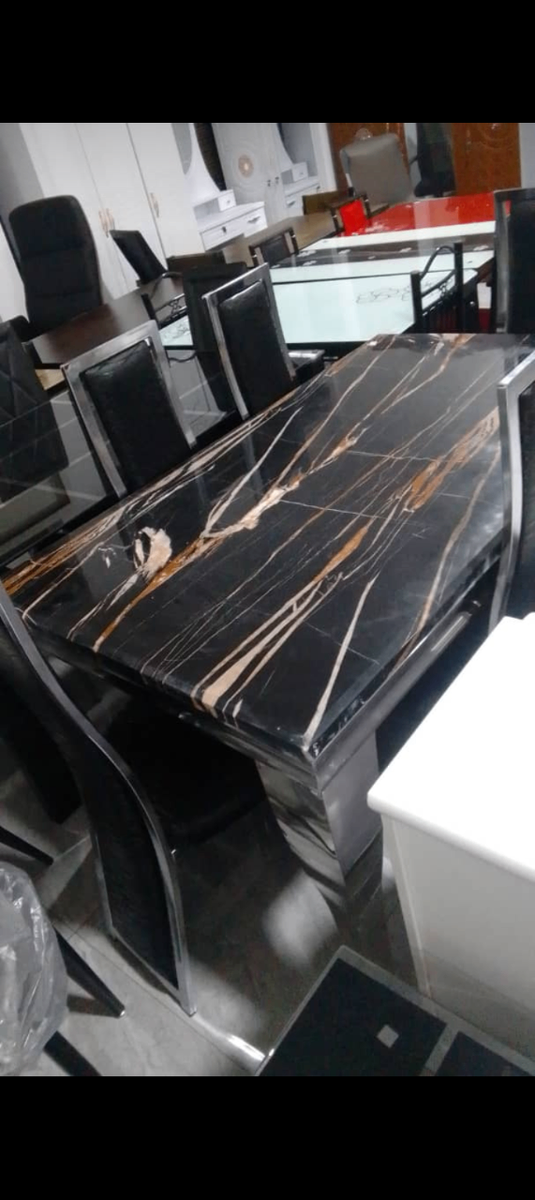 Six chairs of mabol dinning table