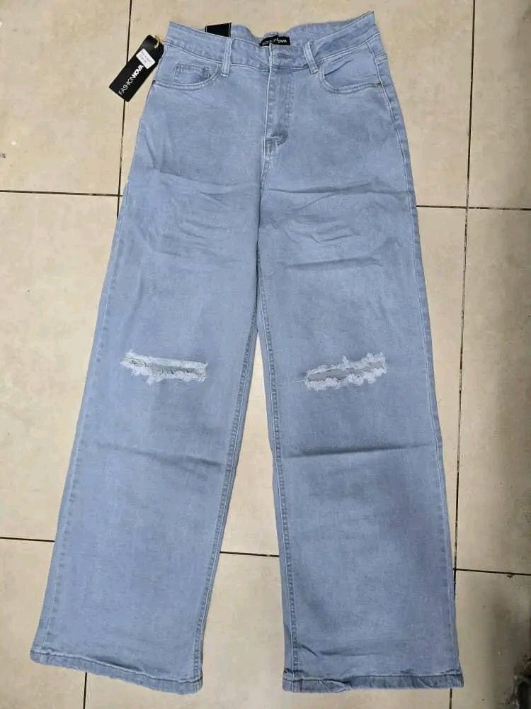 Jeans larges décontractés