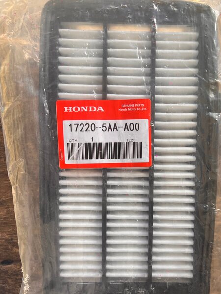 Filtre à air Honda léger