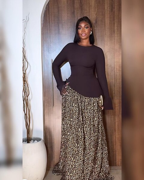 Robe élégante longue et chic