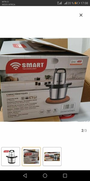 Mixeur foutou smart 6litre