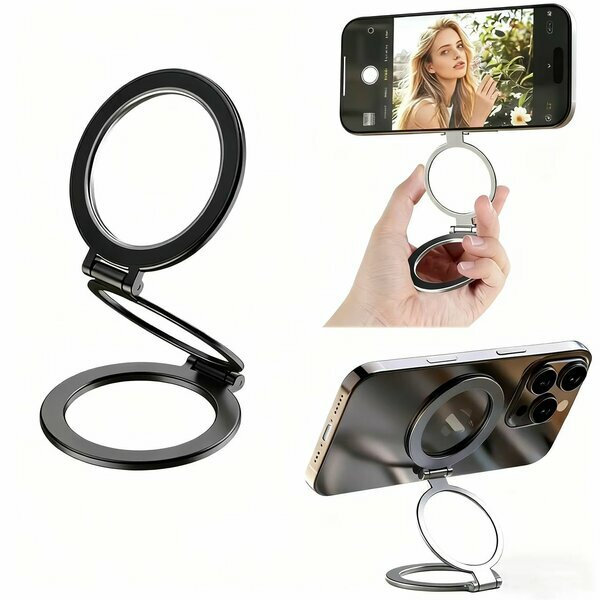 Support magnétique téléphone pliable