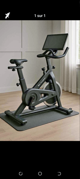 Vélo d'appartement connecté