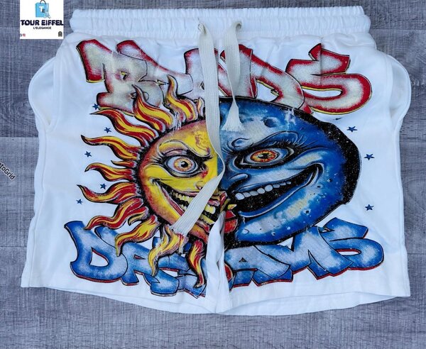 Shorts imprimés Soleil Lune