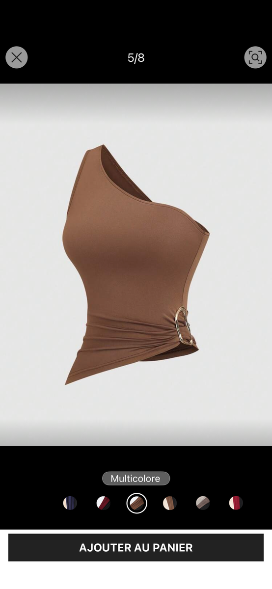 Débardeur Asymétrique Élégant