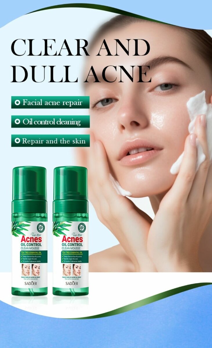 Mousse Nettoyante Anti-Acné