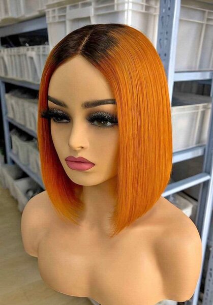 Perruque Bob Coloré