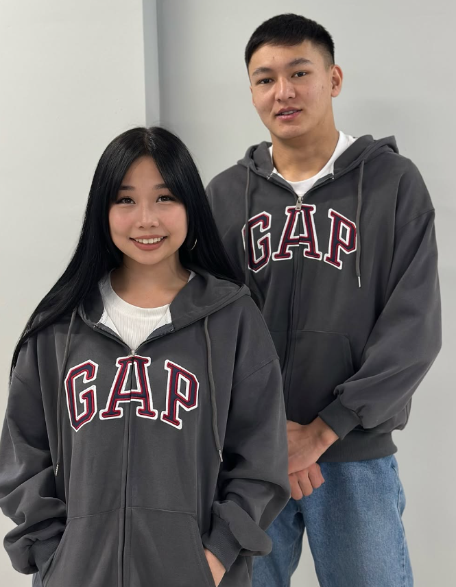 Жуп боз капюшон GAP