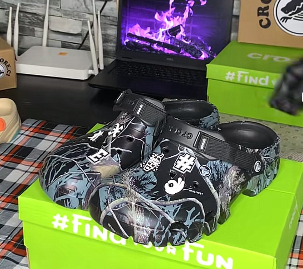 Sabots camouflage tendance