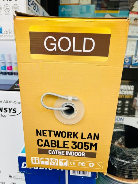 Câble Réseau LAN CAT5E Gold 305M