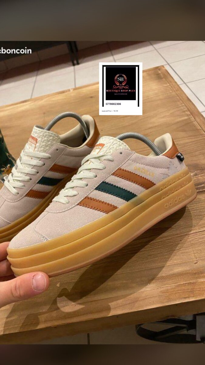 Basket plateforme style élégant