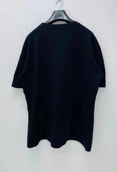 T-shirt noir unisexe