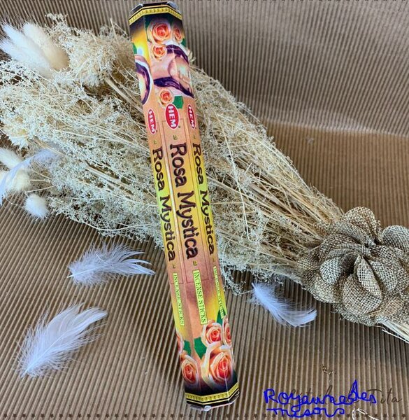 Encens Bâtons rosé mystica 20 bâtonnet