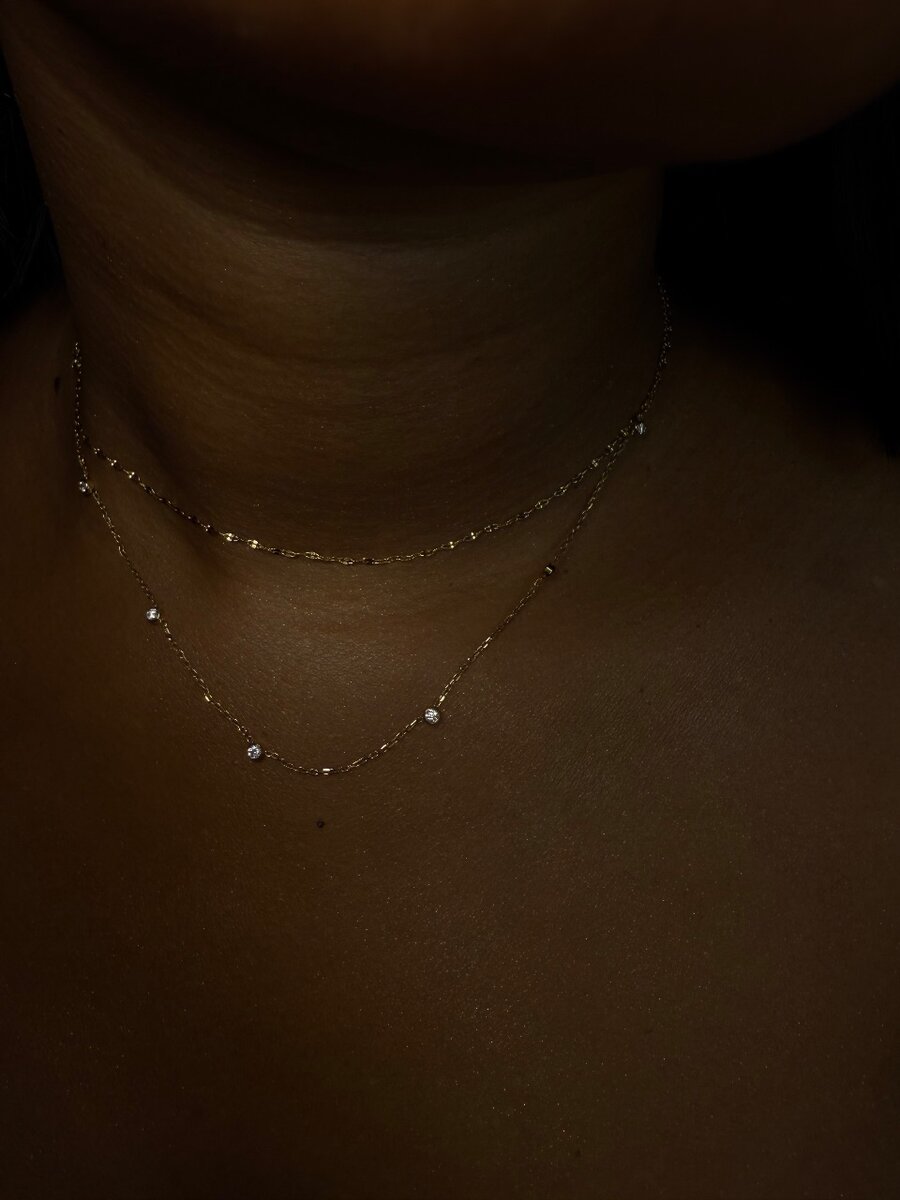 Collier Double Rang Élégant