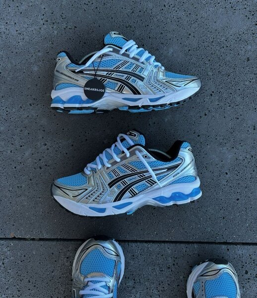 Baskets confort bleues