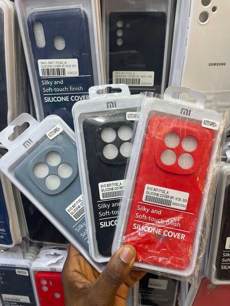 Housse Silicone Xiaomi Mi avec protection caméra