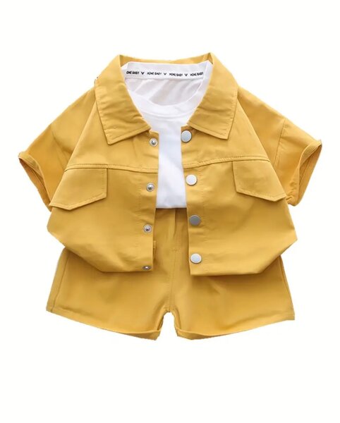 Ensemble Enfant Mignon Jaune