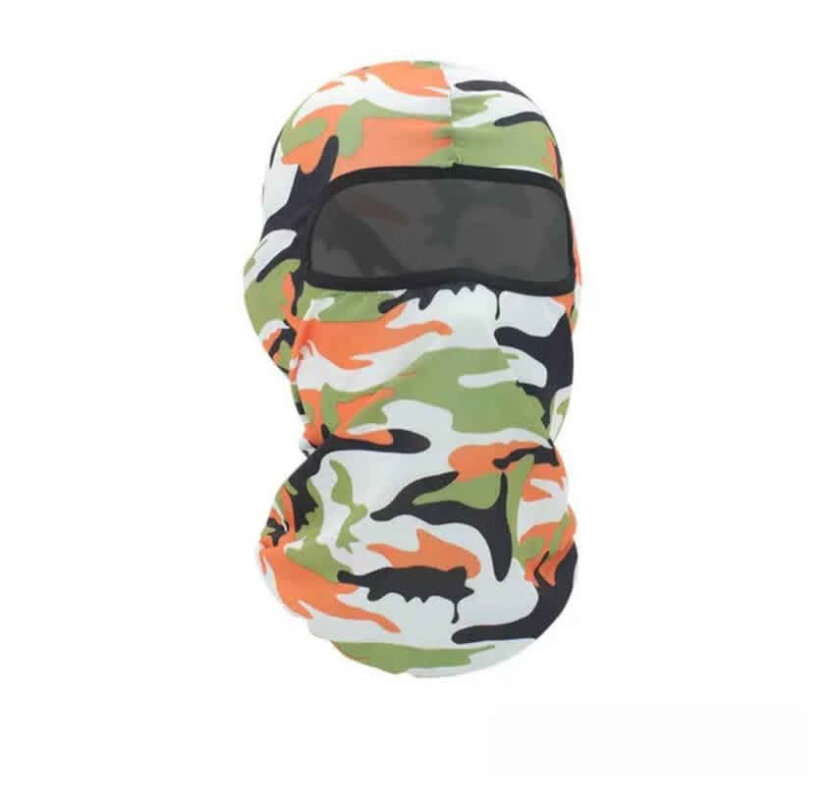 Cagoule camouflage respirante