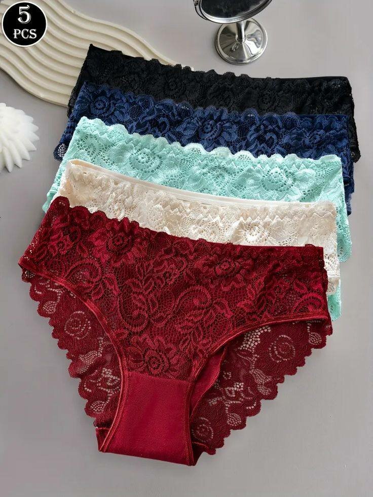 Lot de Culottes en Dentelle