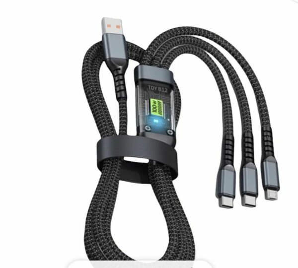 100W Fast Charging Multi-Cable