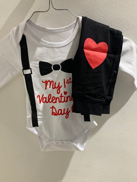 Ensemble Bébé Saint-Valentin